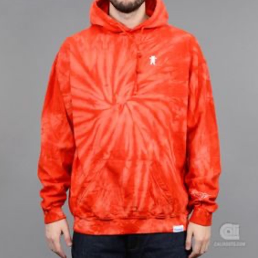 Grizzly griptape tie dye hoodie